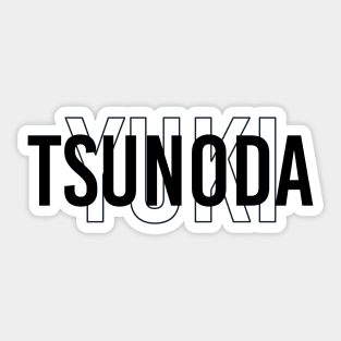 Yuki Tsunoda Driver Name - 2022 Season #3 Sticker